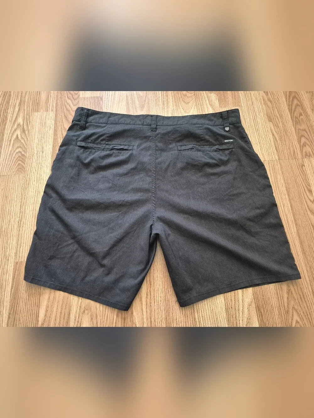 Brixton Men's Standard Fit Black Shorts